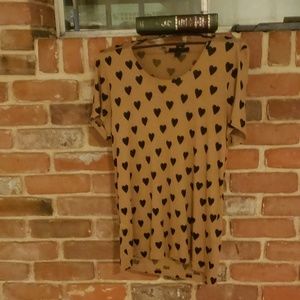 Burberry heart shirt